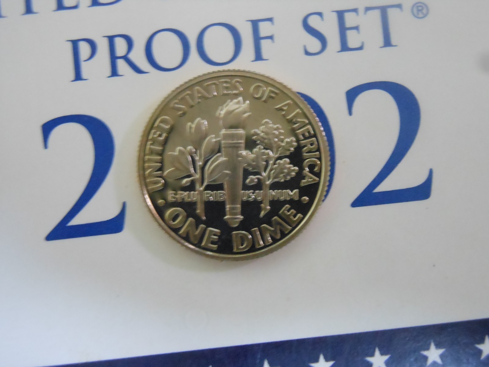 2002 S - Dime - Proof uncirculated 10C coin- CAMEO B8