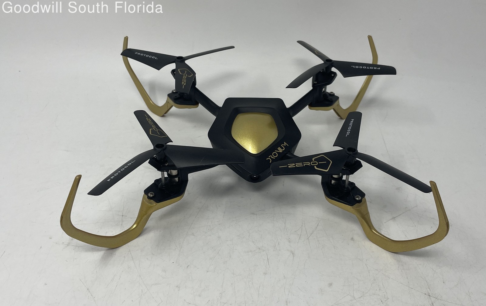 Protocol New York Dronium Zero Black Quadcopter Drone With Controller Not Tested