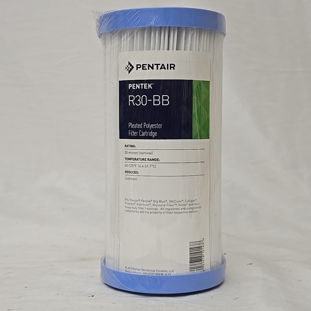 Pentair Pentek R30-BB 155101-43 Heavy Duty Sediment Water Filter W30PEHD