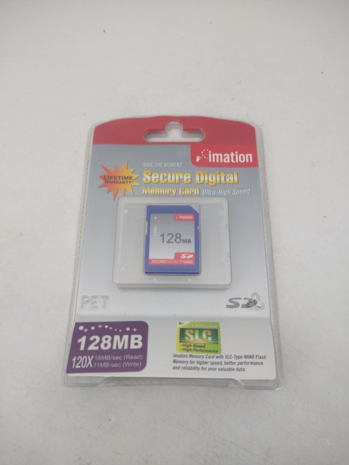 Imation 128MB SD Genuine Camera Memory Card | NEW, SEALED