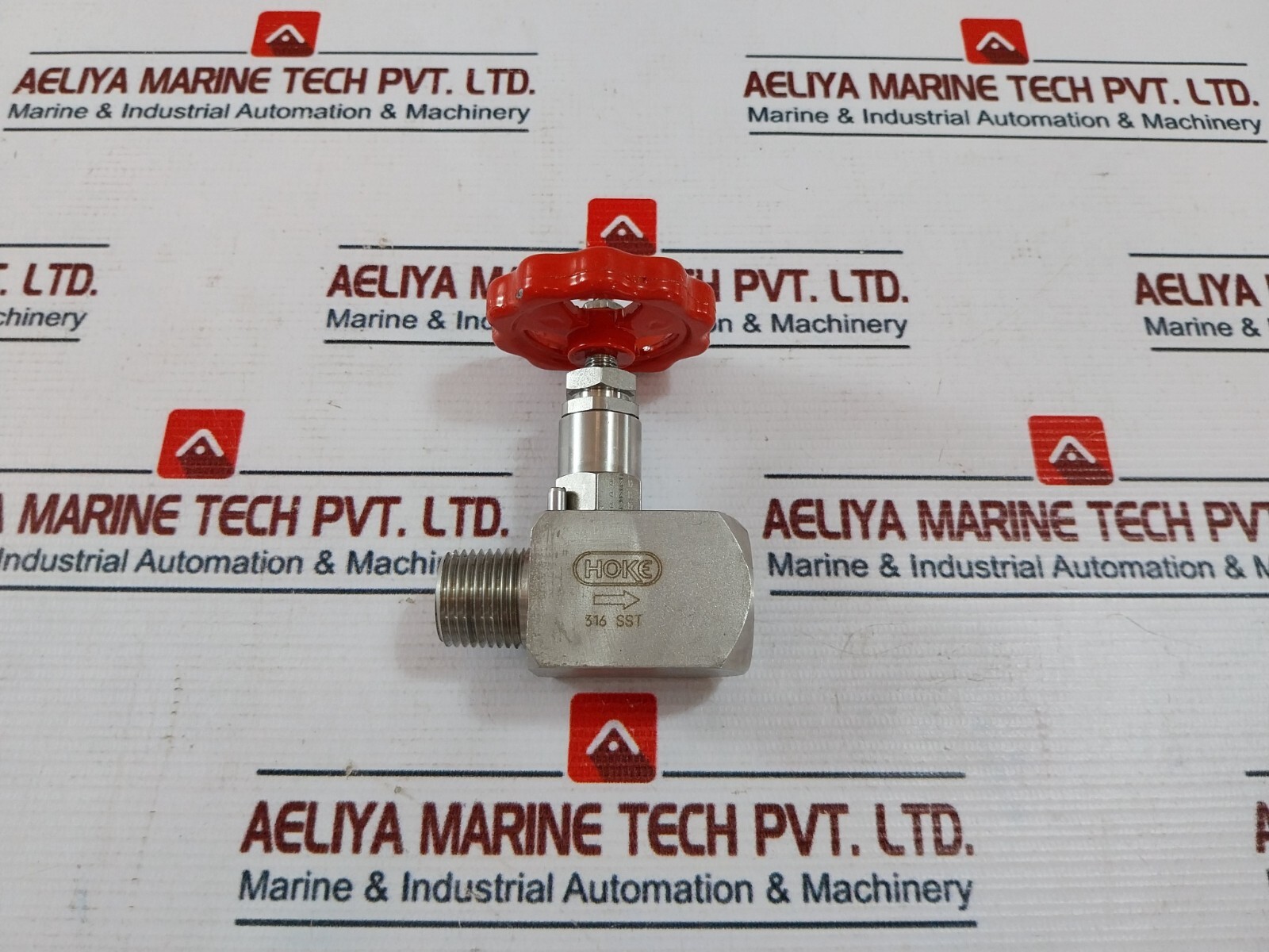 HOKE 2732L8YX 316 SST Needle Valve 1/2 In 200K Riser Tensioner 6000 PSI 414 Bar
