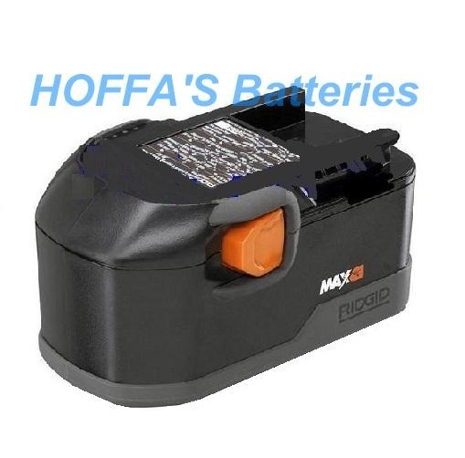 RIDGID 252001 18 Volt  BATTERIES MAX 2.5 TO 3.0 Ni-Mh BATTERY REBUILDS