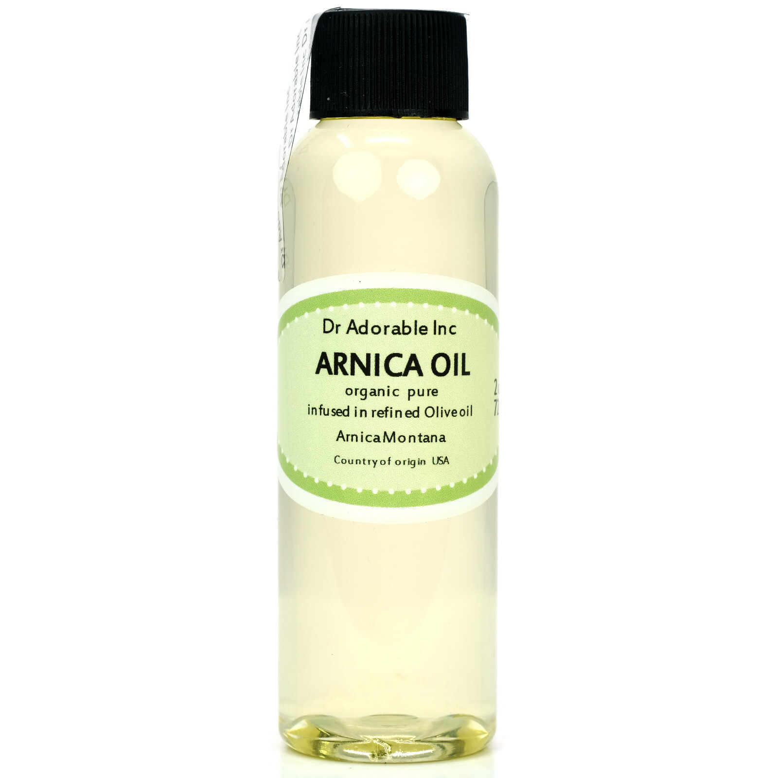2 oz 100% PURE ORGANIC ARNICA MONTANA HERBAL OIL  FRESH INFUSED Free Shipping