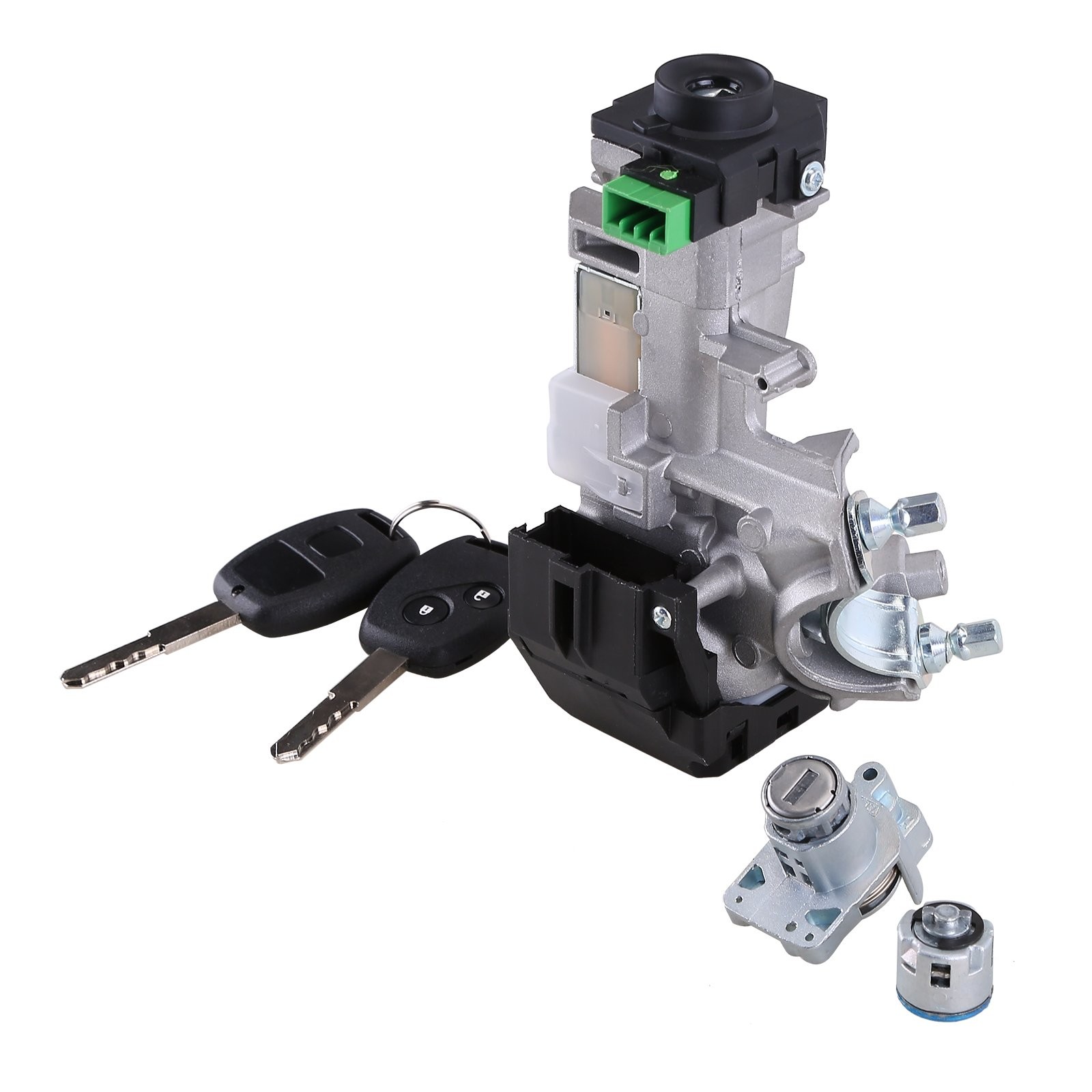 IGNITION & DOOR LOCK CYLINDER SWITCH ASSEMBLY SET 2 REMOTE KEY FOR CRV 2007-2011