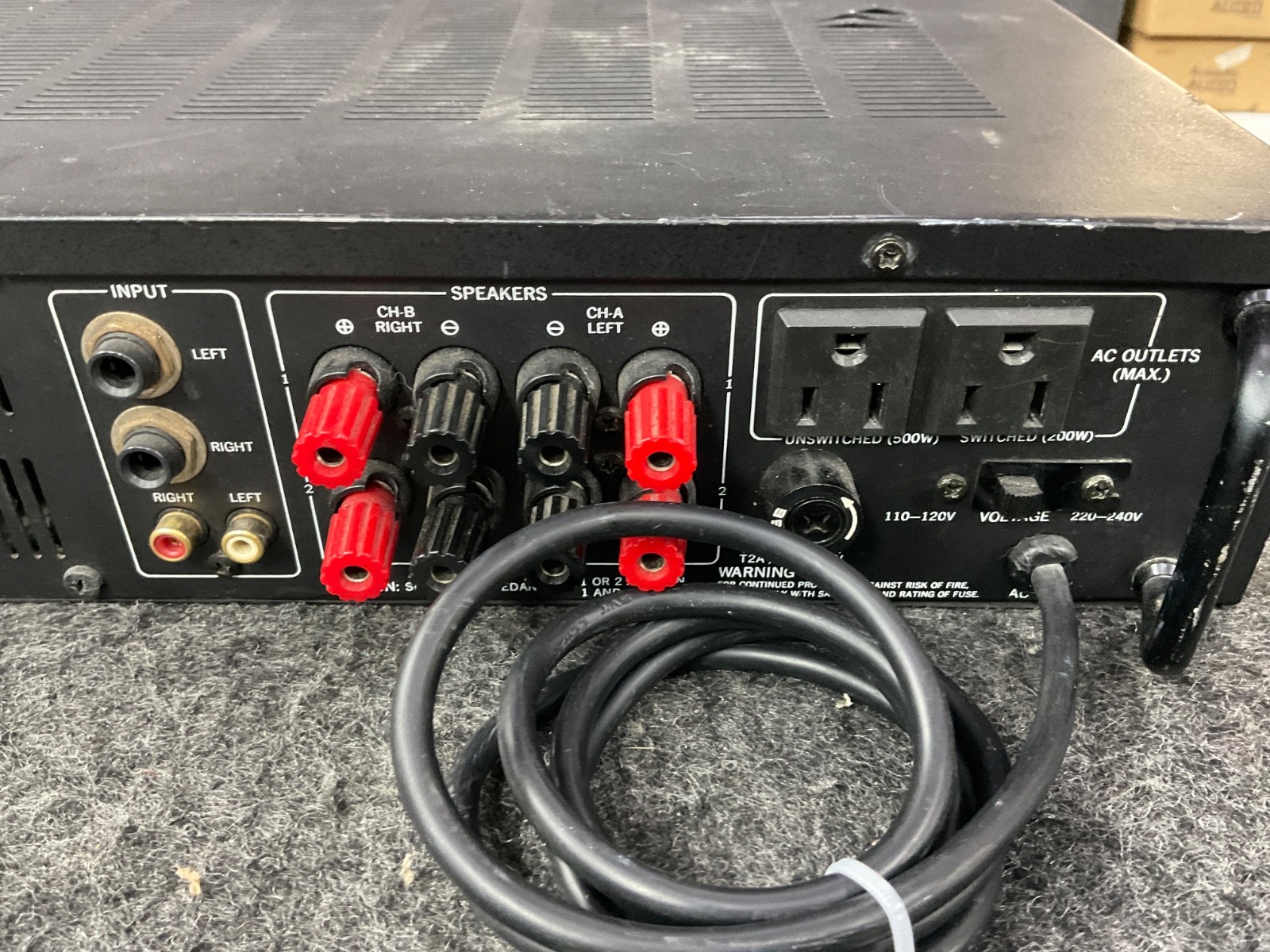Gemini MODEL NO. PVX-85 500W