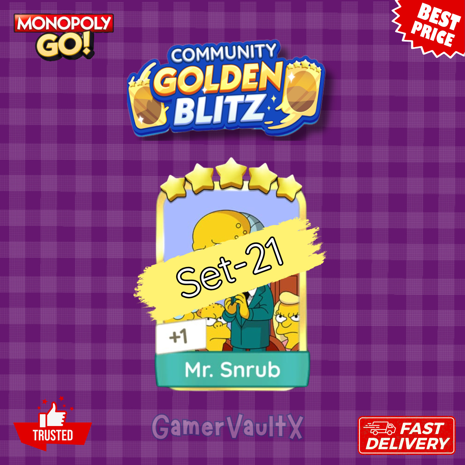 Guy Incognito - Set 21 ⭐5 - Mono_poly_Go golden blitz_Sticker card
