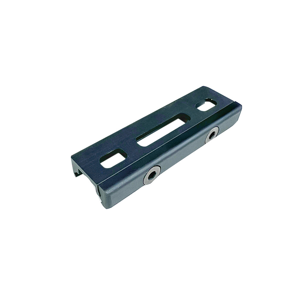 Aluminum Picatinny to MLOK M-LOK Short Length 3 Slot Rail Adapter Mount