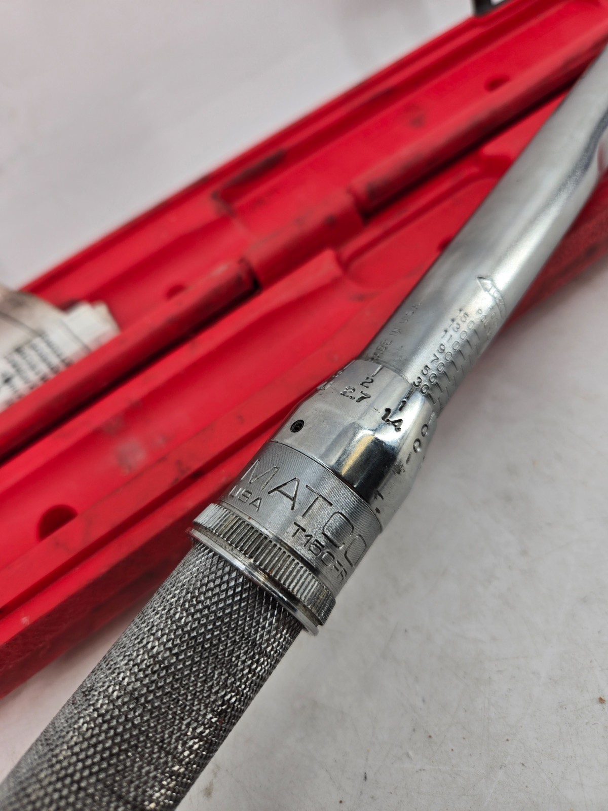 Matco Tools T150FR 1/4" TORQUE WRENCH with Case