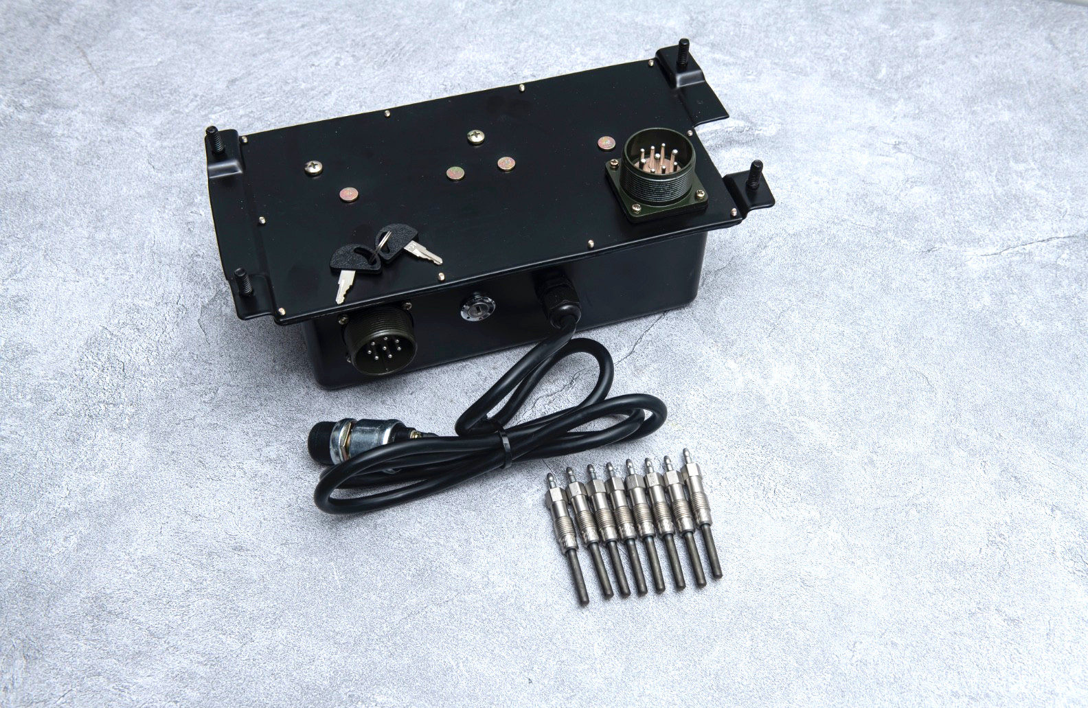 Humvee Manuel Smart Box with KEY lock & Glow plug (8)