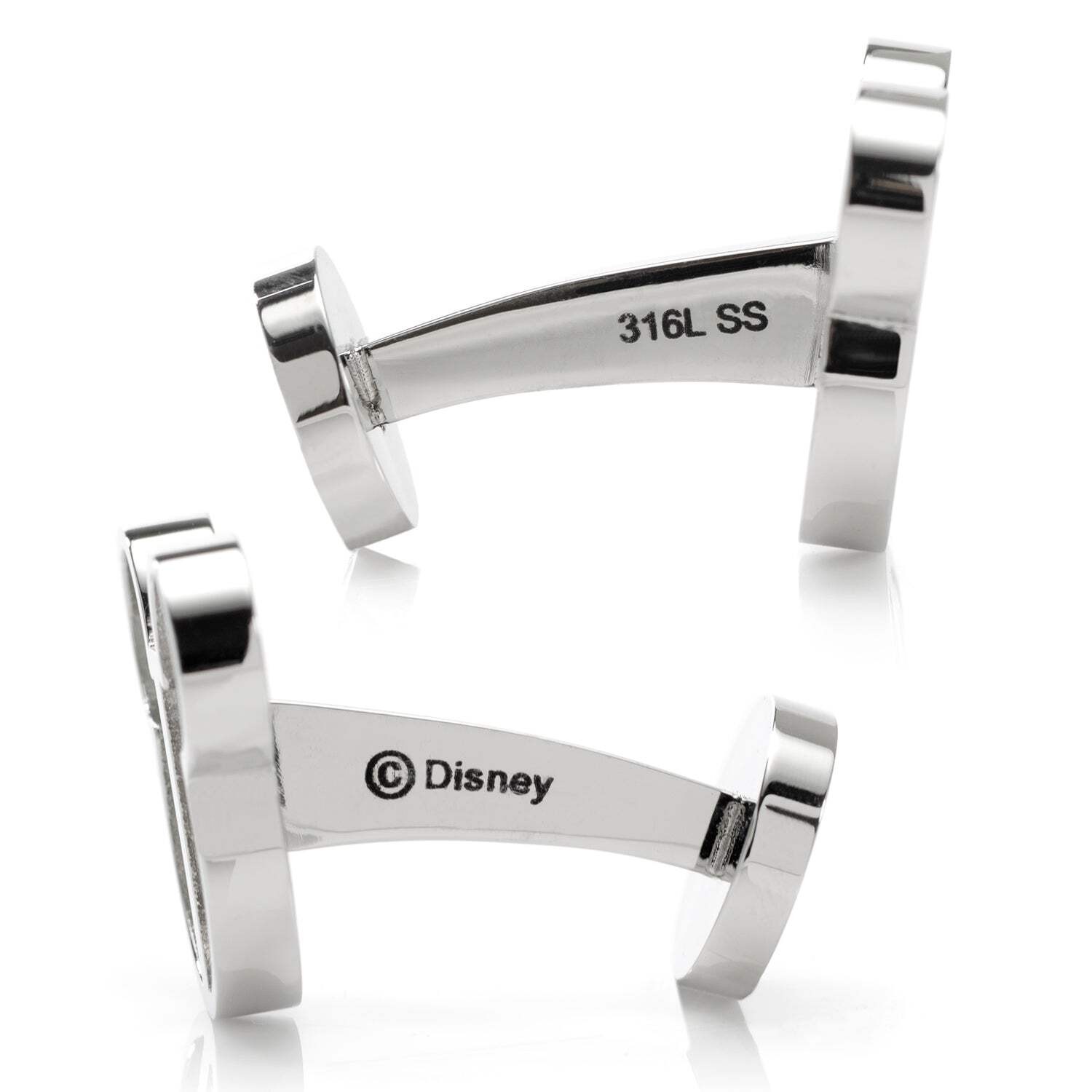 Disney Mickey Mouse Silhouette Cutout Cufflinks
