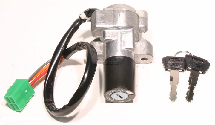 Ignition Switch and Key for Suzuki Katana 600, 1988-1997 - GSX600F