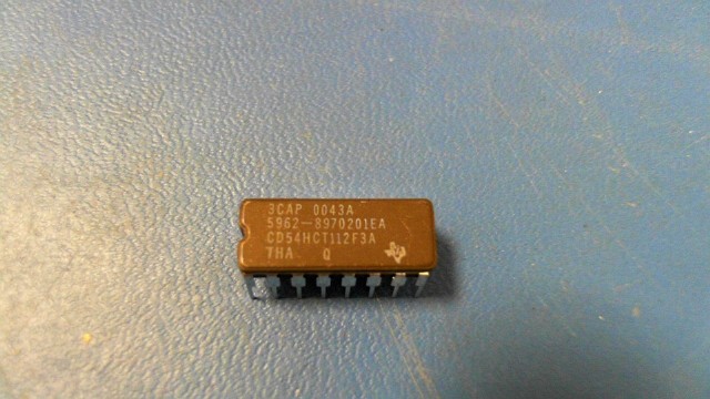 New (3pcs) CD54HCT112F3A TEXAS INSTRUMENTS IC Logic