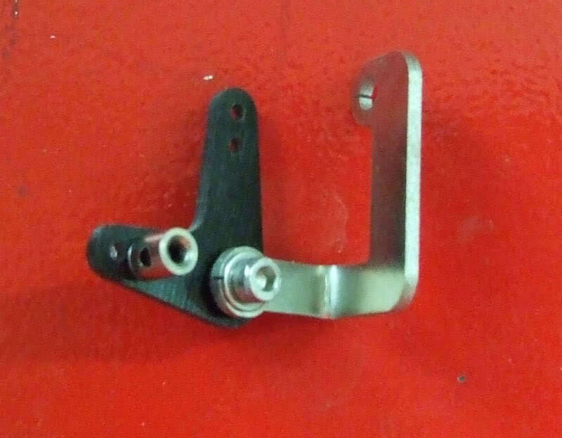 THROTTLE BELLCRANK LINK for ZENOAH type engine to make a push-pull throttle link