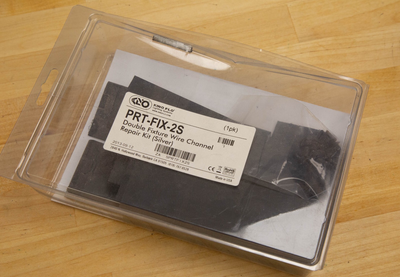 Kino Flo PRT-FIX-2S Double Fixture Wire Channel Repair Kit