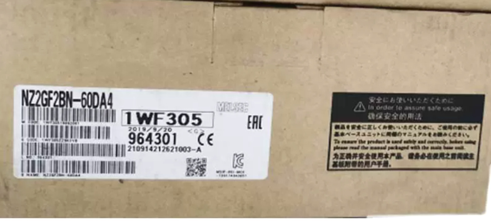 NEW Mitsubishi module NZ2GF2BN-60DA4