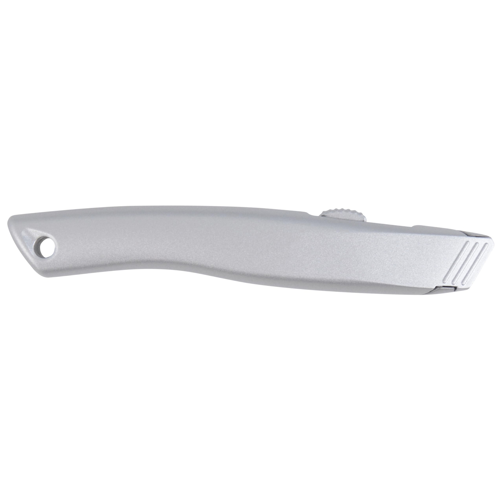 Aluminum Safety Cutter with Ceramic Blade Silver