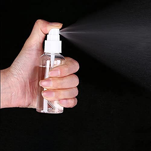 30 Pack 30ml Fine Mist Spray Bottles Clear Plastic Mini Travel Refillable