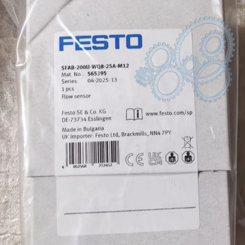 1PC NEW FESTO SFAB-200U-WQ8-2SA-M12 565395 Flow sensor Fast Shipping
