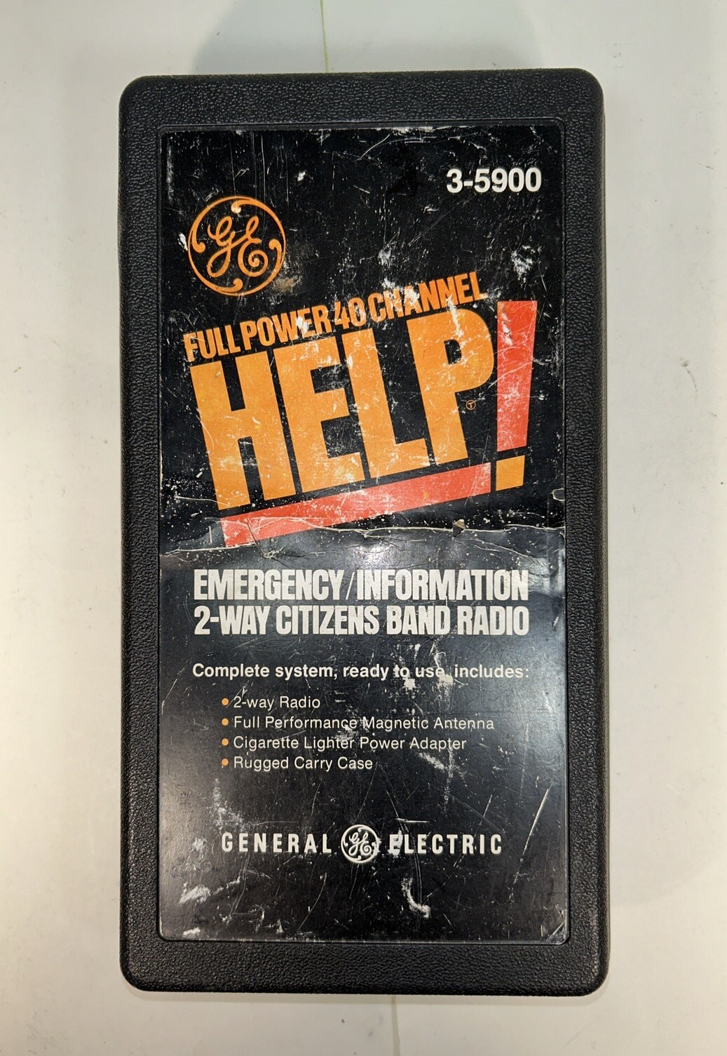 HELP! Radio General Electric 3-5900 Full Power 40 Channel 2-Way CB MADE IN JAPAN