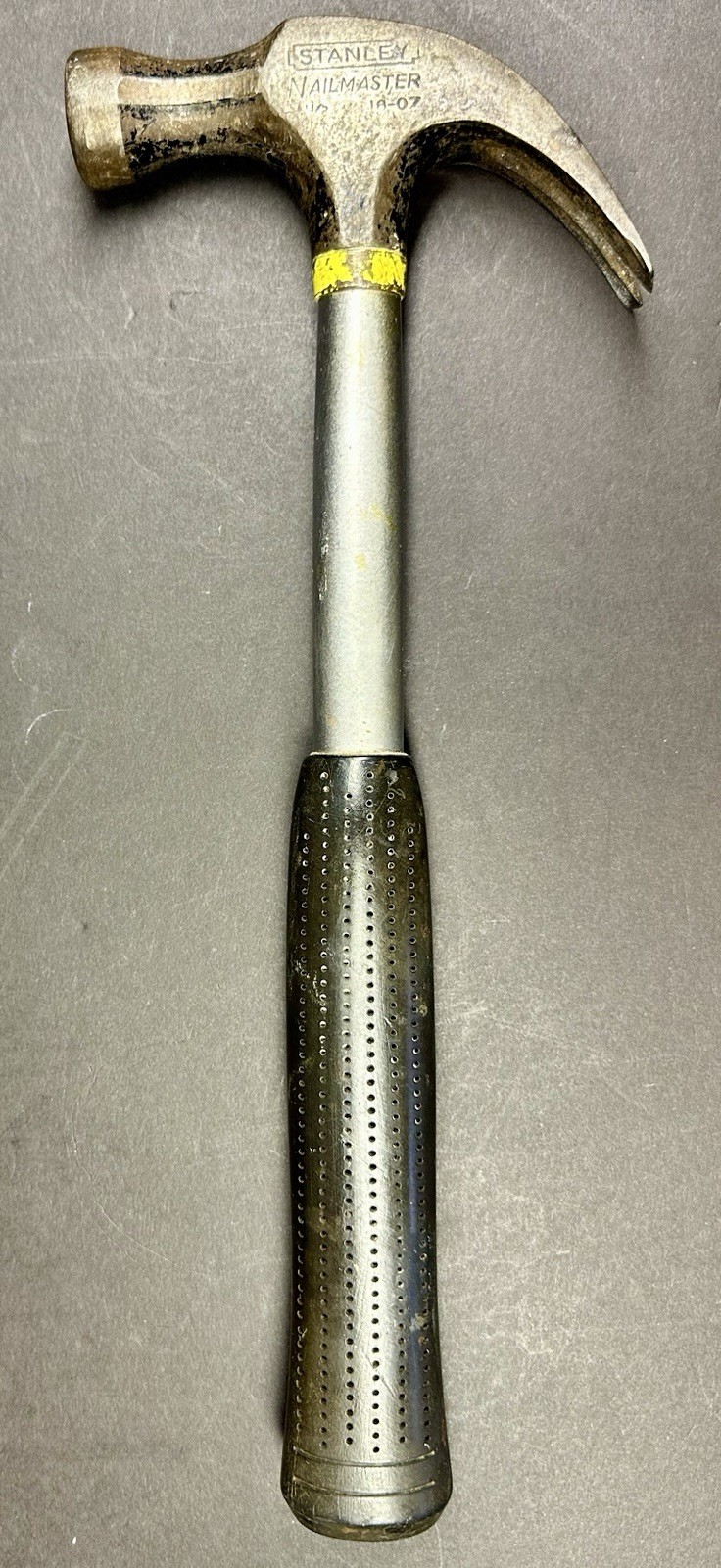 Vintage Stanley NAILMASTER 16oz Hammer 13"Steel Grip Curve Claw Carpenter Tool