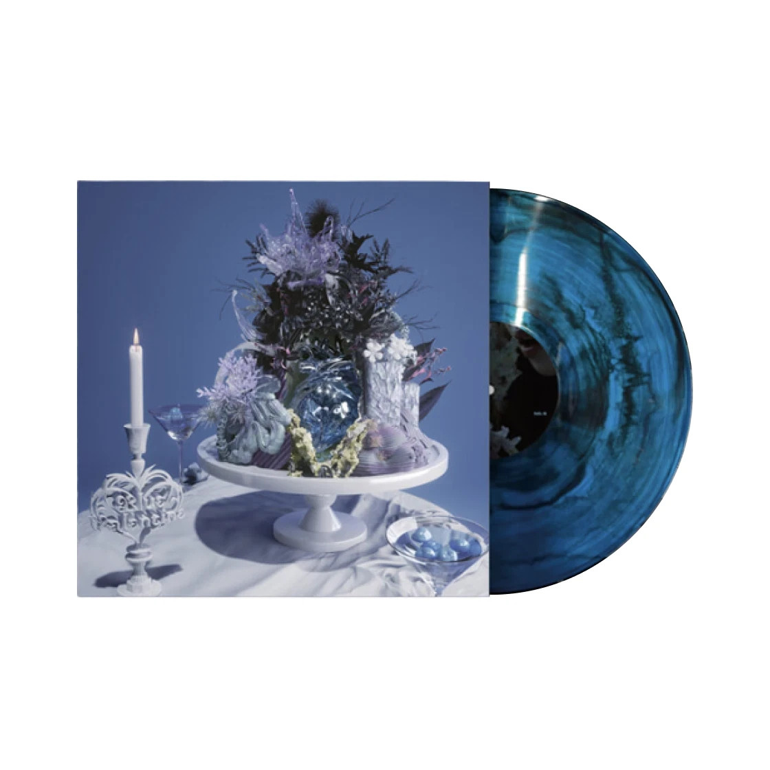 Nmixx 1st Album Blue Valentine Color LP Blue (Chaos Ver.) / K-POP / Express