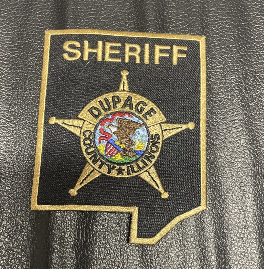 DUPAGE COUNTY SHERIFF'S DEPARTMENT POLICE PATCH -ILLINOIS -  POLICE UNITY TOUR
