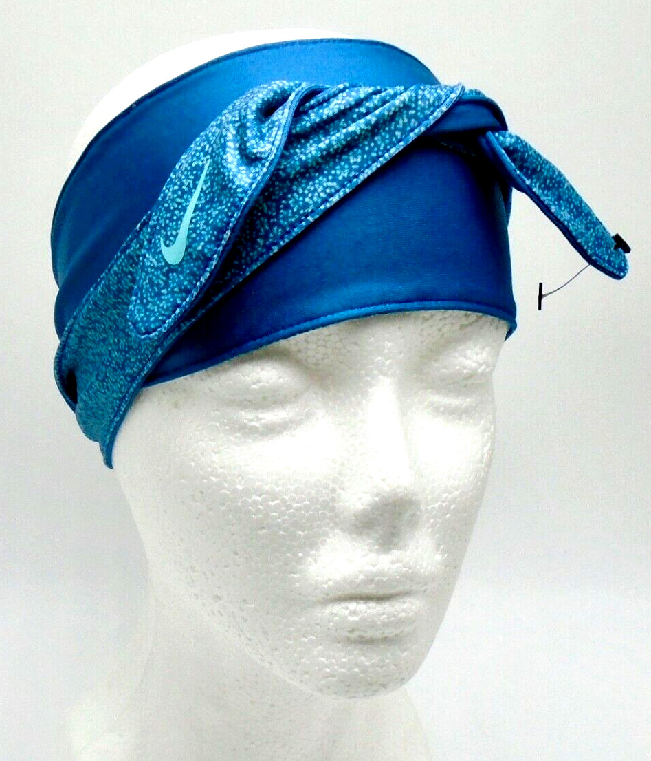 Nike Bandana Head Tie Reversible Adult Marina/Washed Teal