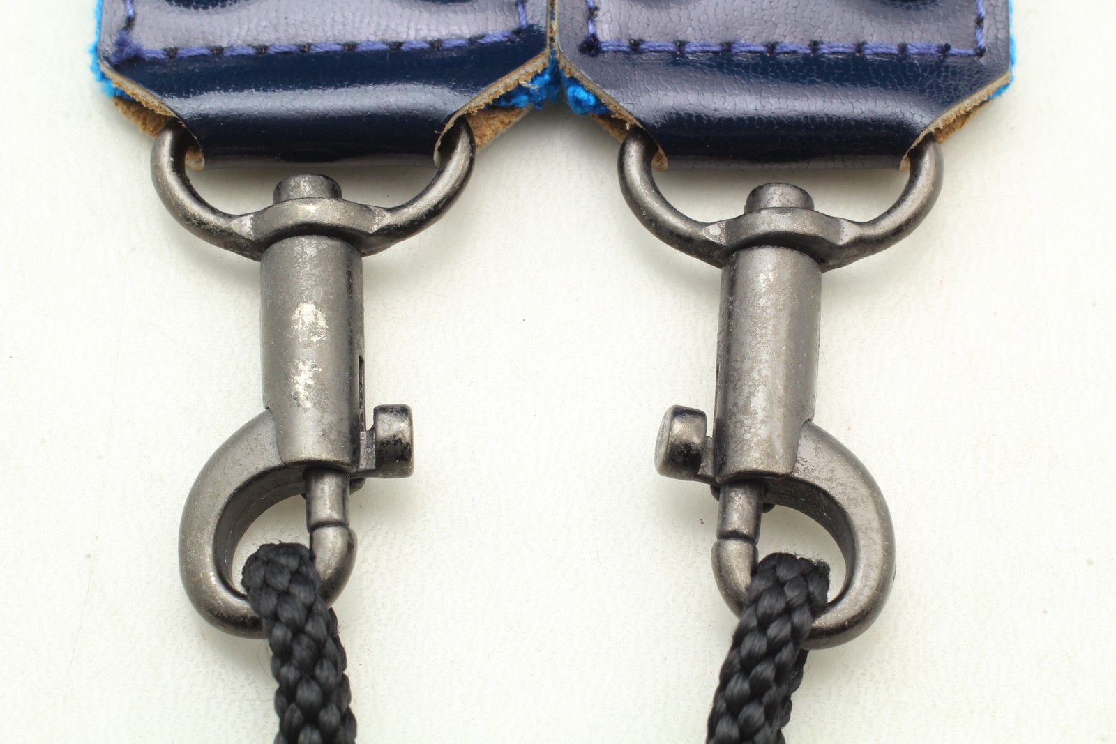 [MINT] Minolta Camera Neck Strap Blue White color From Japan
