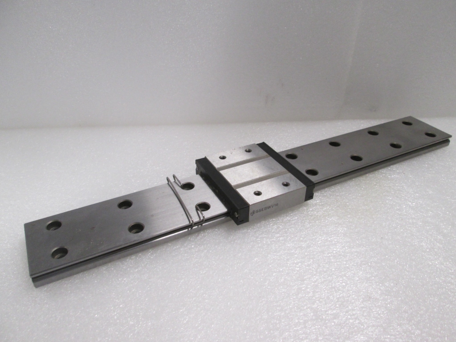 Misumi, SSEBWV16, Linear Bearing Guide Block w/ Guide Rail, New