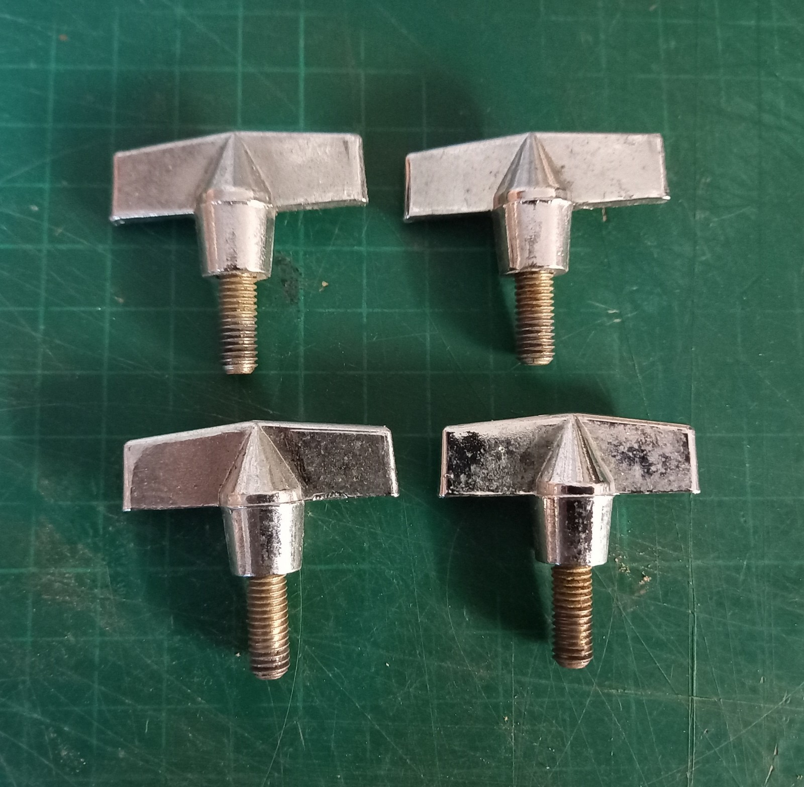 Unbranded M6, wing bolts parts, spares (x4)