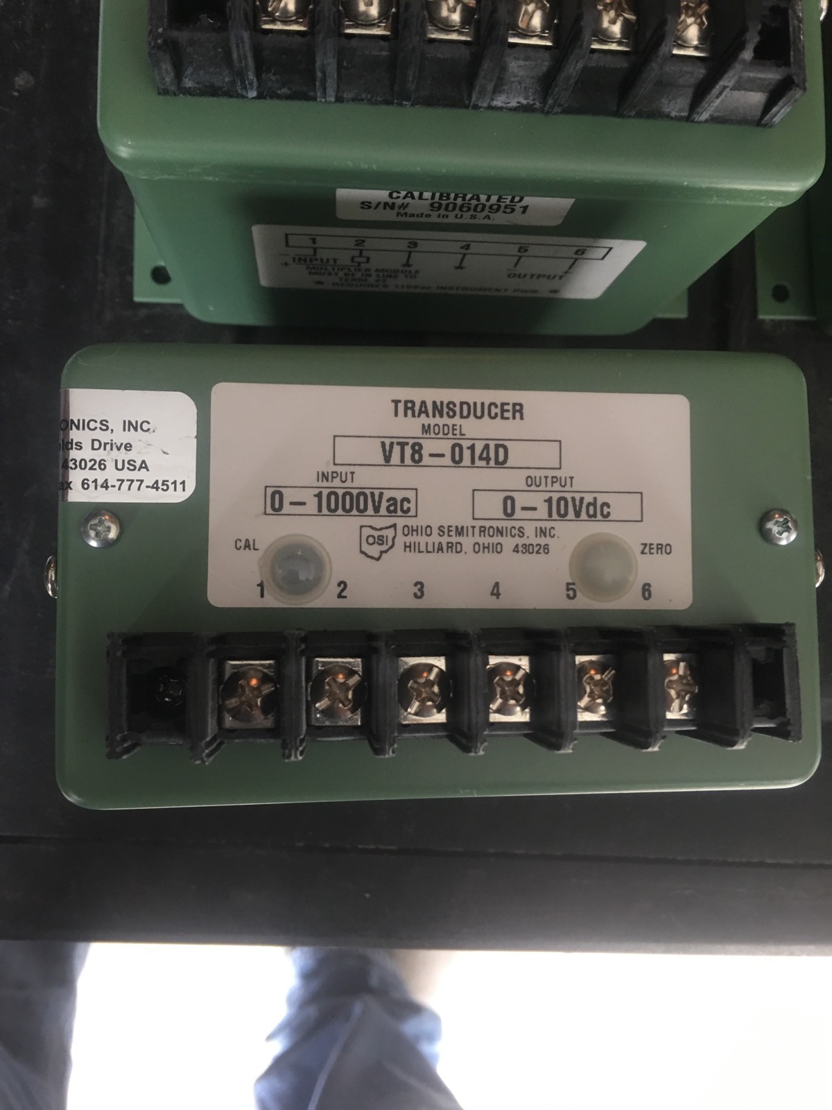 New SEMITRONICS TRANSDUCER 0-1000VAC INPUT 0-10VDC OUTPUT VT8014D Free Ship