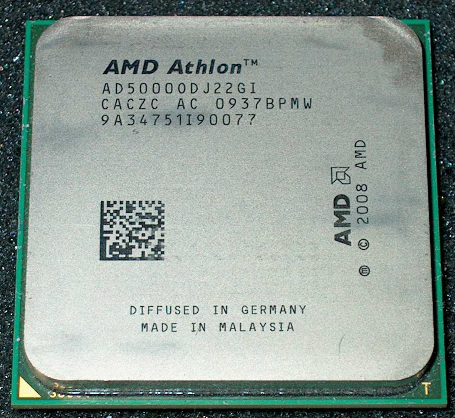 AMD Athlon 64 X 2 5000+ 2.2GHz Dual-Core Processor, AD5000ODJ22GI, AM2-US SELLER