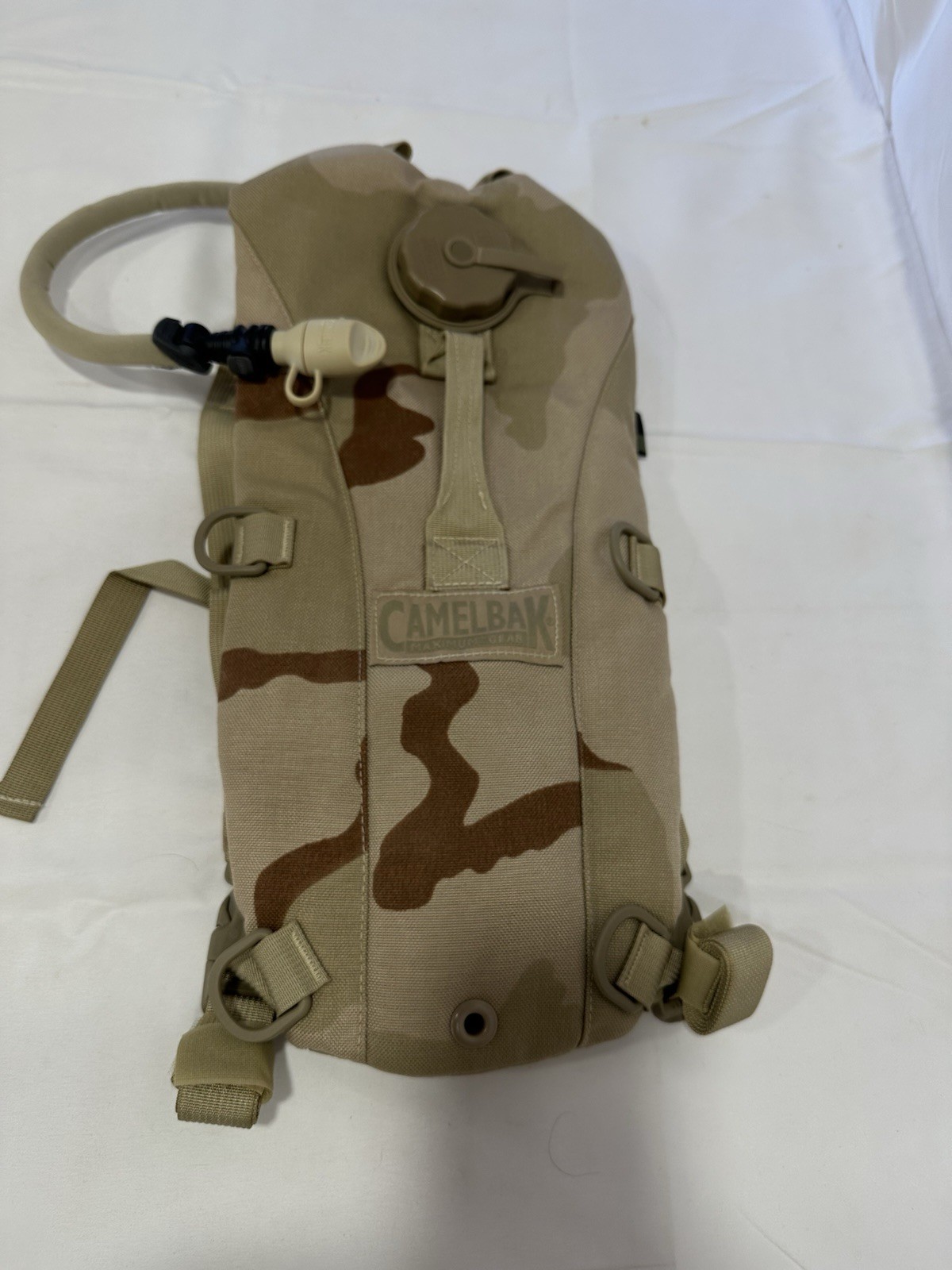 CamelBak ThermoBak 3L Cordura Desert Camo Water Hydration Pack W/ Bladder