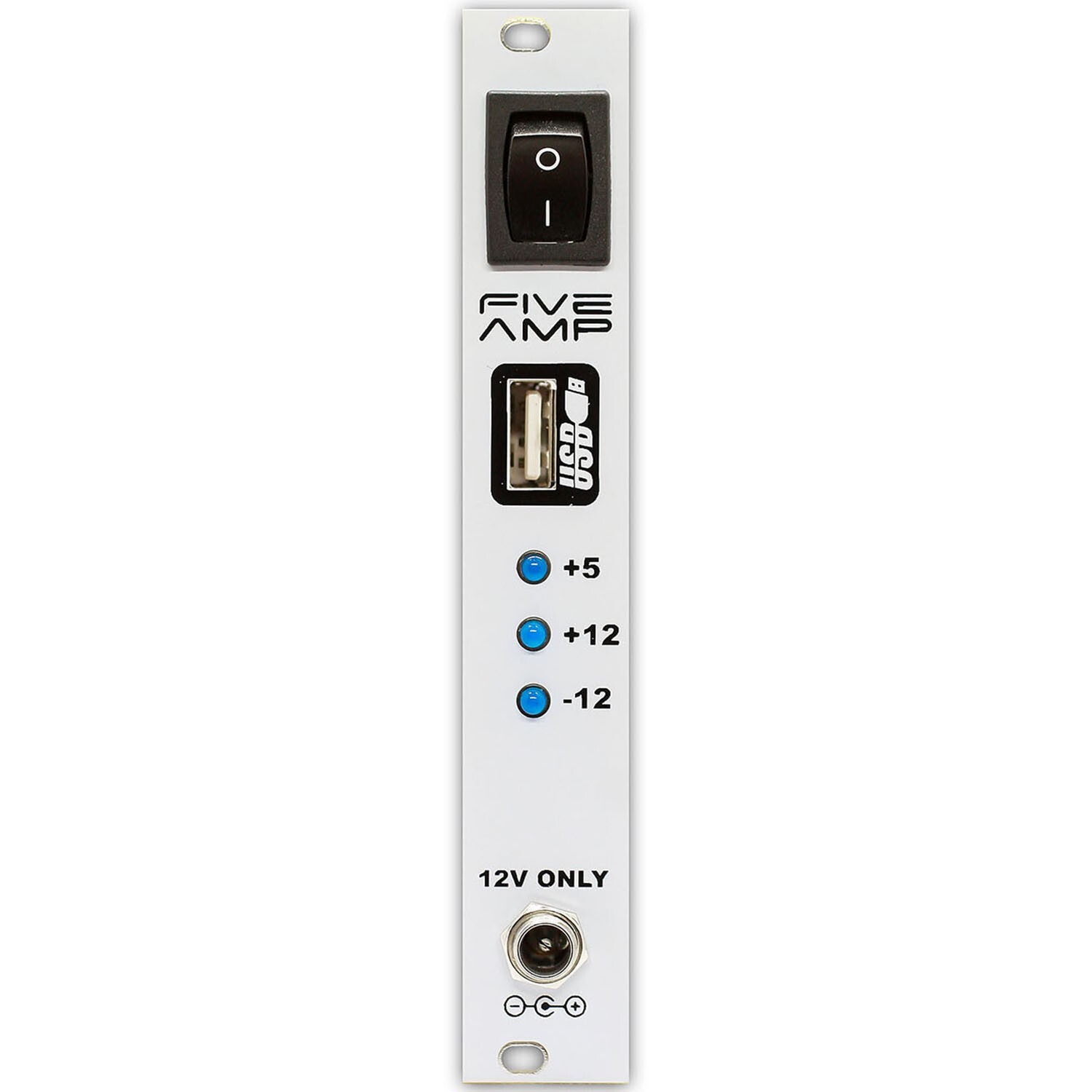 Synthrotek Five Amp PCB and Panel - Eurorack Power Supply Module PCB Set