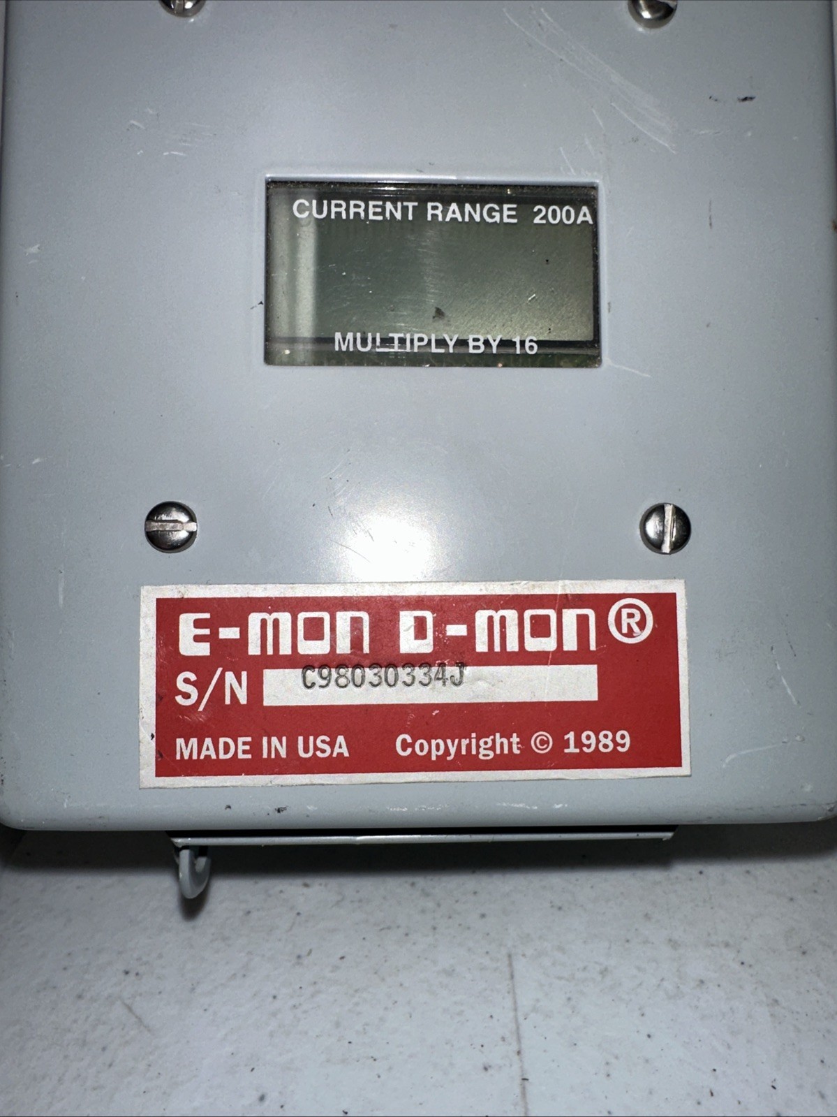 E-Mon D-Mon 480200 Kilowatthour Meter