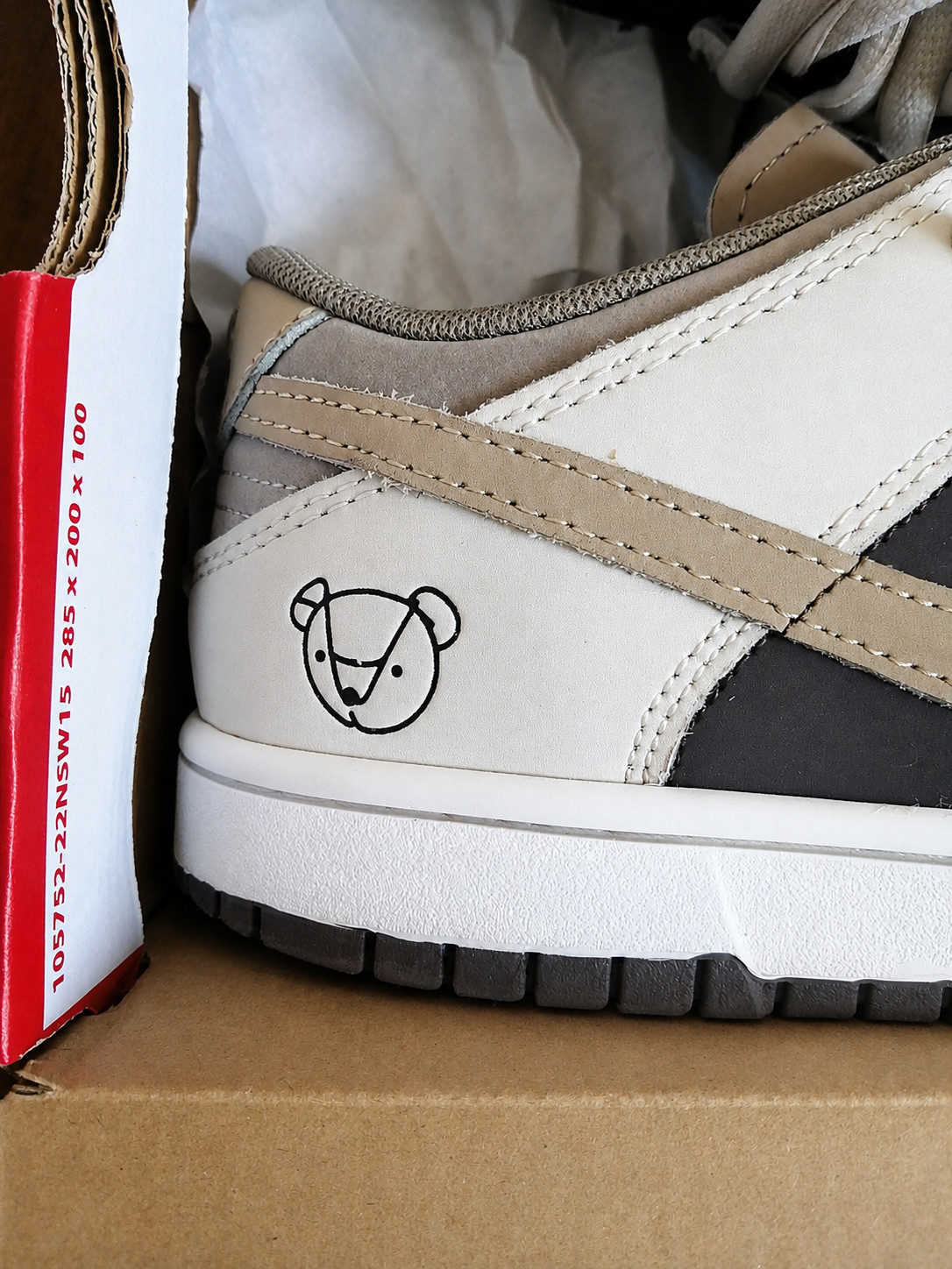Size 7 - Nike Dunk Low Teddy Bear