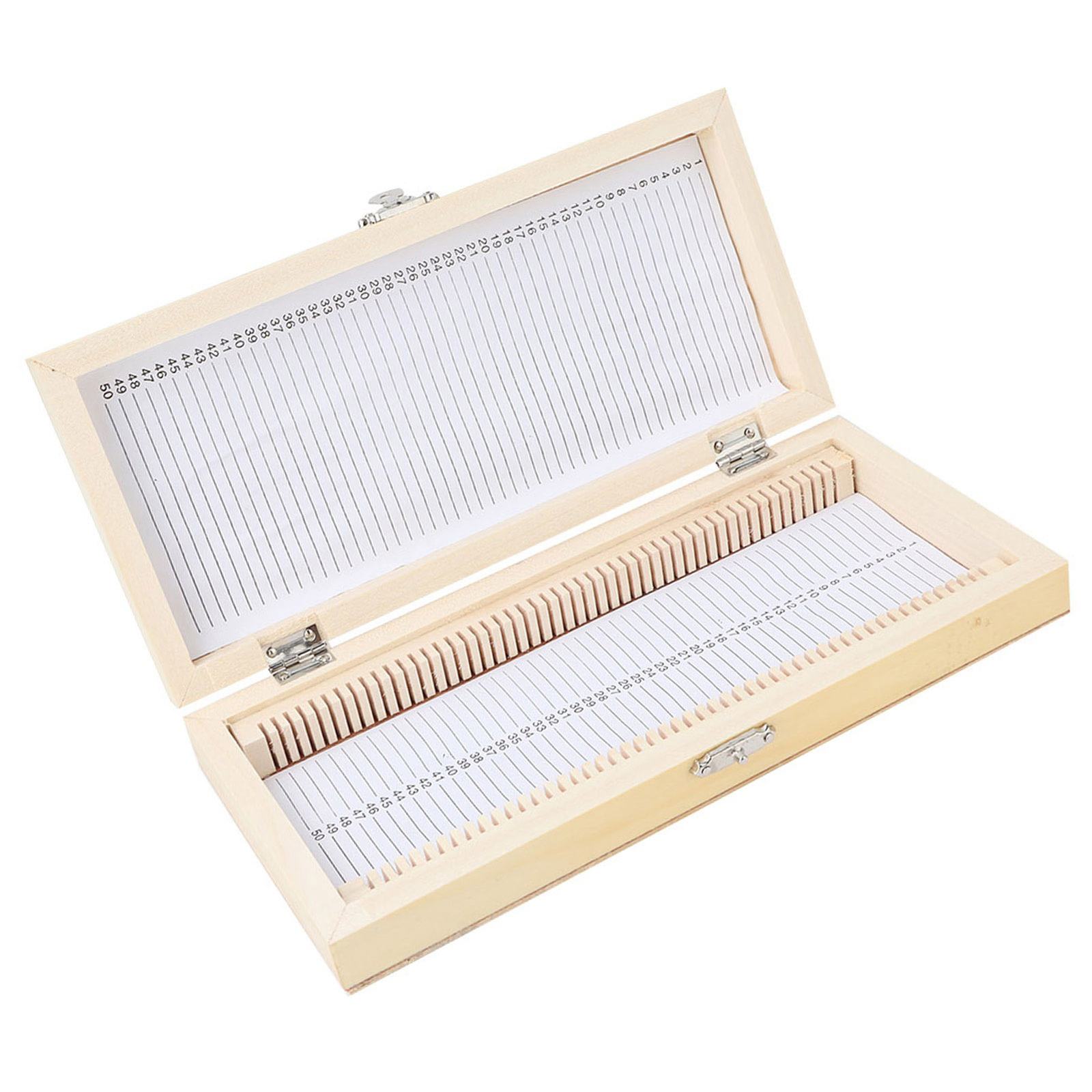 50Pcs Prepared Microscope Slides Animal Plants Insects Tissues Specimens