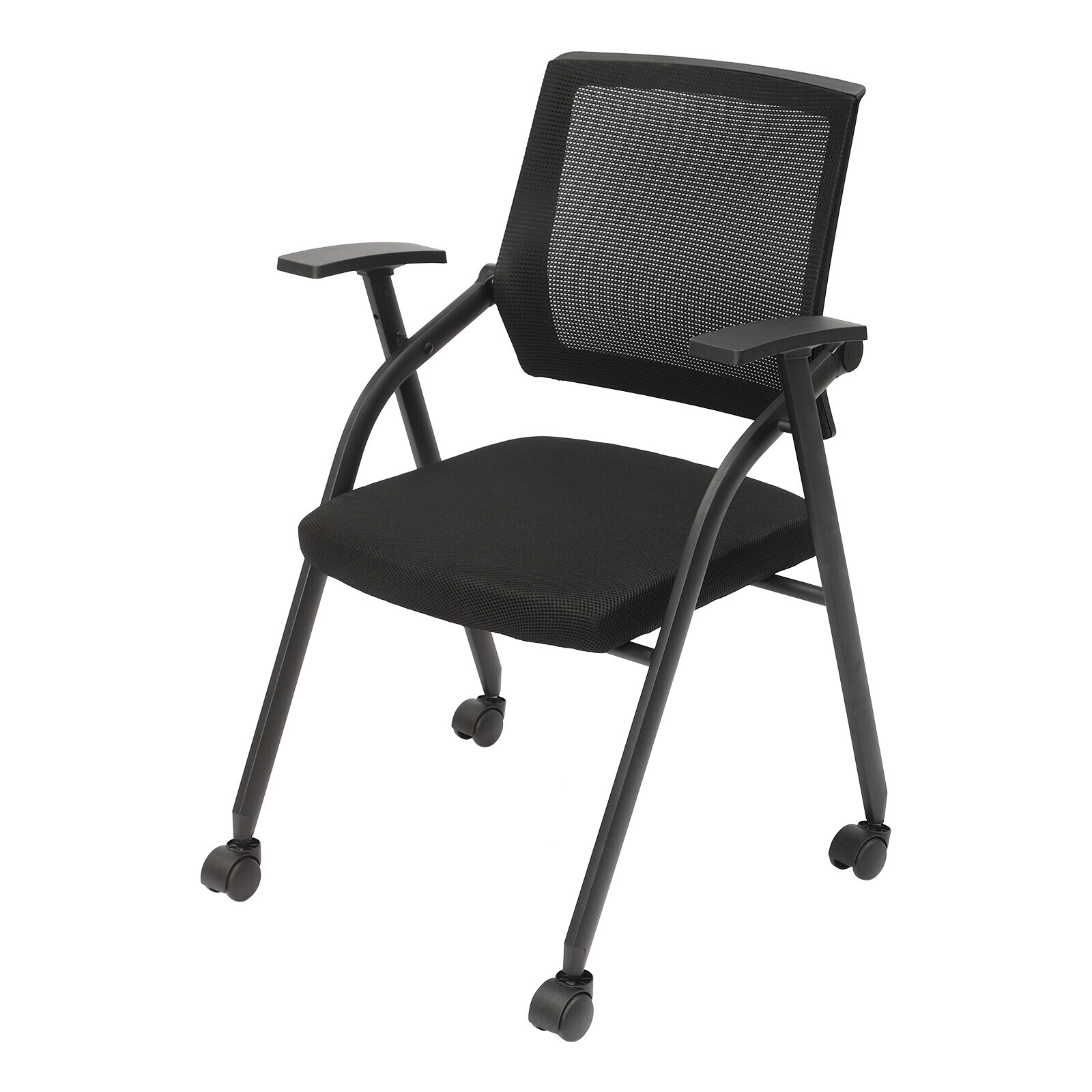 4 Pack Office Chairs on Wheels Ergonomic Mesh Bouncing Back Office Chair