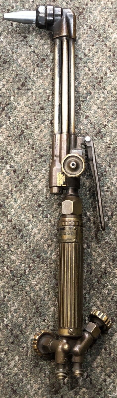 Oxweld CW-23 Angle Head Cutting Torch Attachment with W-17.