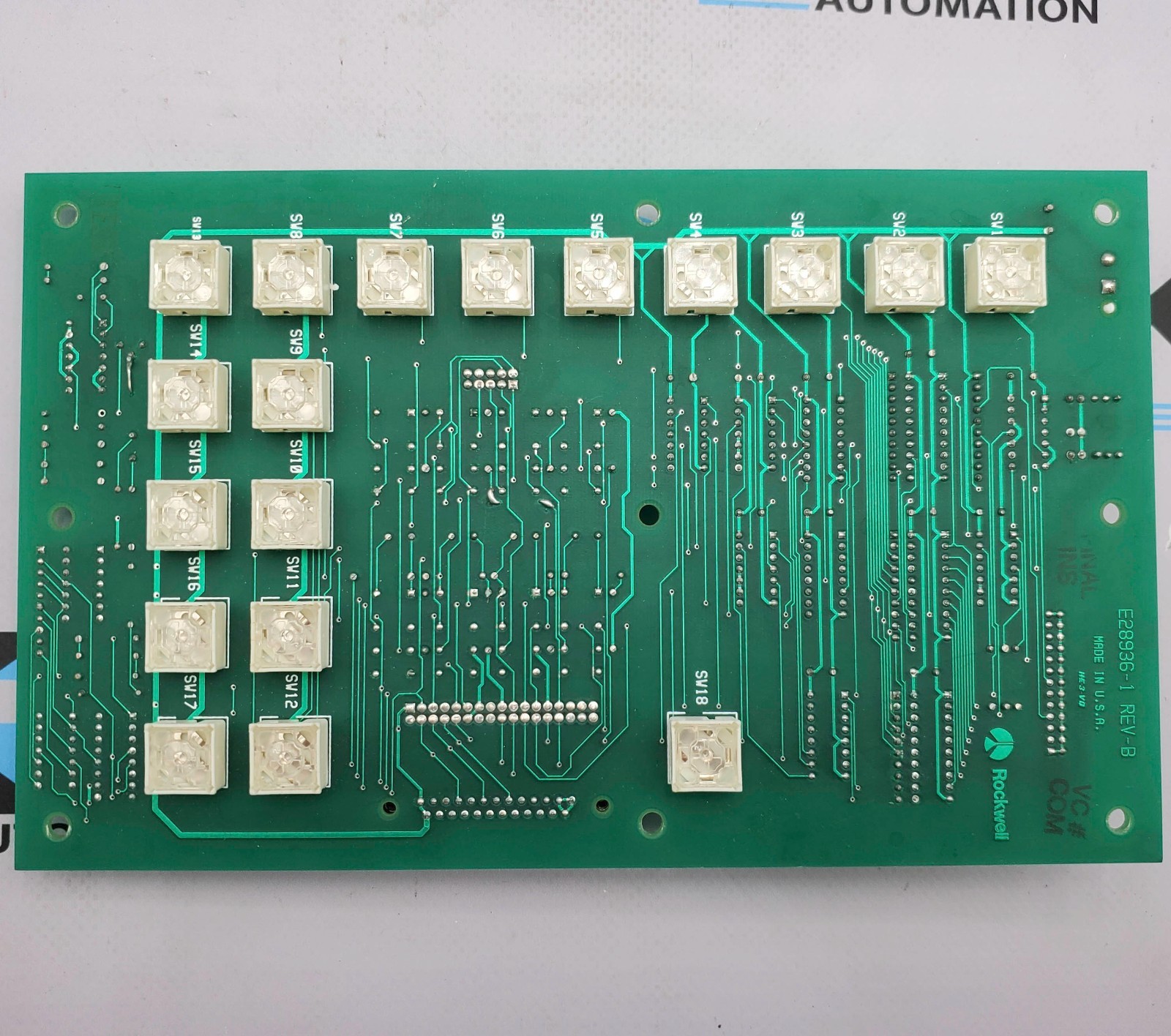 Goss E28937-1 Vertical Switch Panel Board Assembly