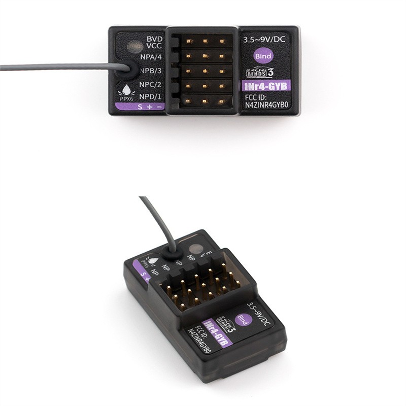 New Inr4-Gyb Foss Flysky Nb4/Pro Built-In Gyroscope Function Receiver 4 Channels