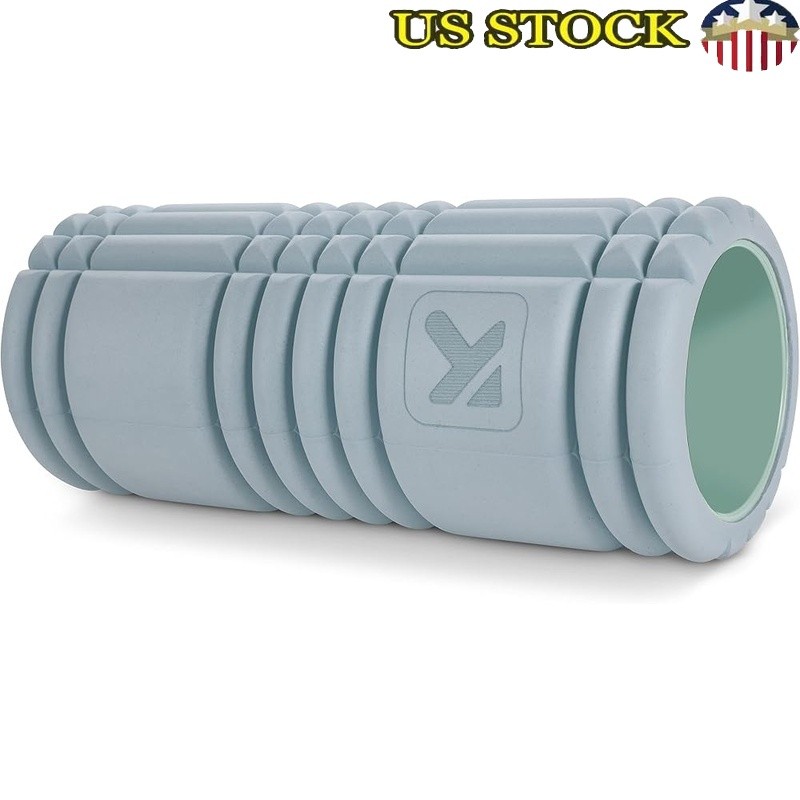 Recycled Foam Roller Firm Hard Core 3D Surface Injury Recovery Free Video New