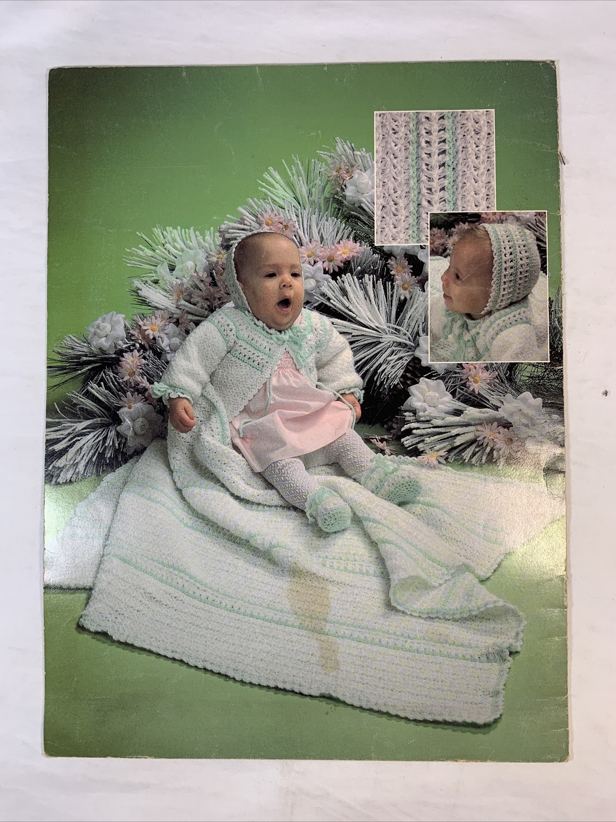 "Crocheted Layettes" To Crochet By Leisure Arts Leaflet 219--1982