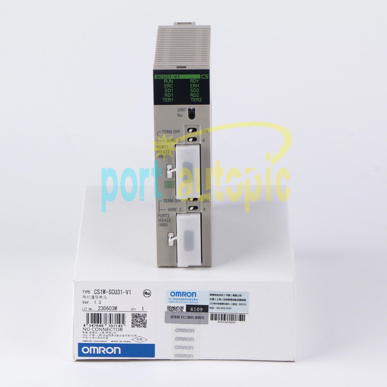 1x New In Box OMRON Serial Communication Unit CS1W-SCU31-V1 CS1WSCU31V1