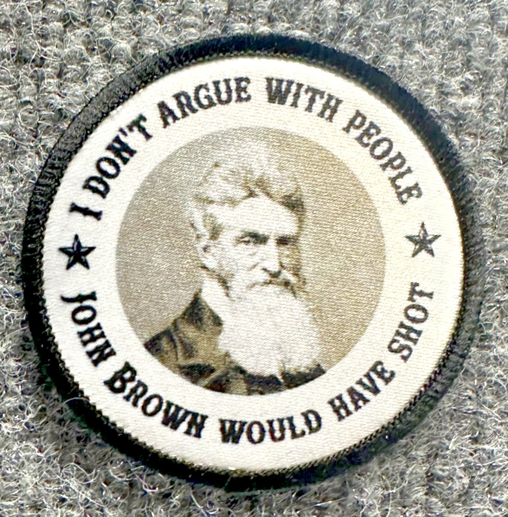 John Brown Historical Morale Patch Hook & Loop