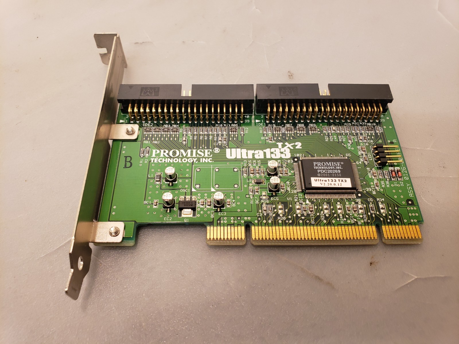 Retro Promise Technology Ultra133 Ultra ATA TX2 IDE PCI Controller Card