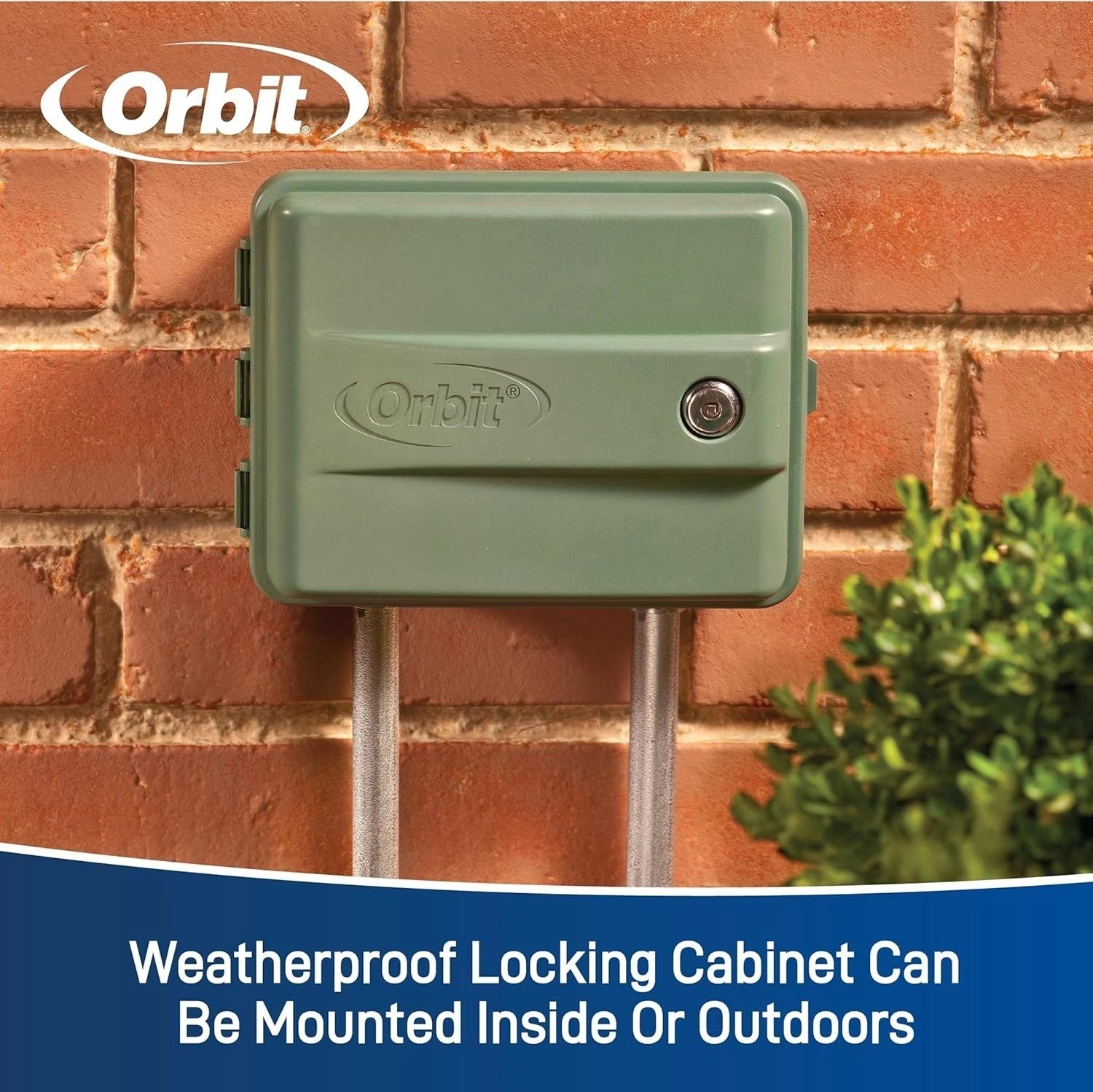 12-Station Outdoor Swing Panel Sprinkler System Timer