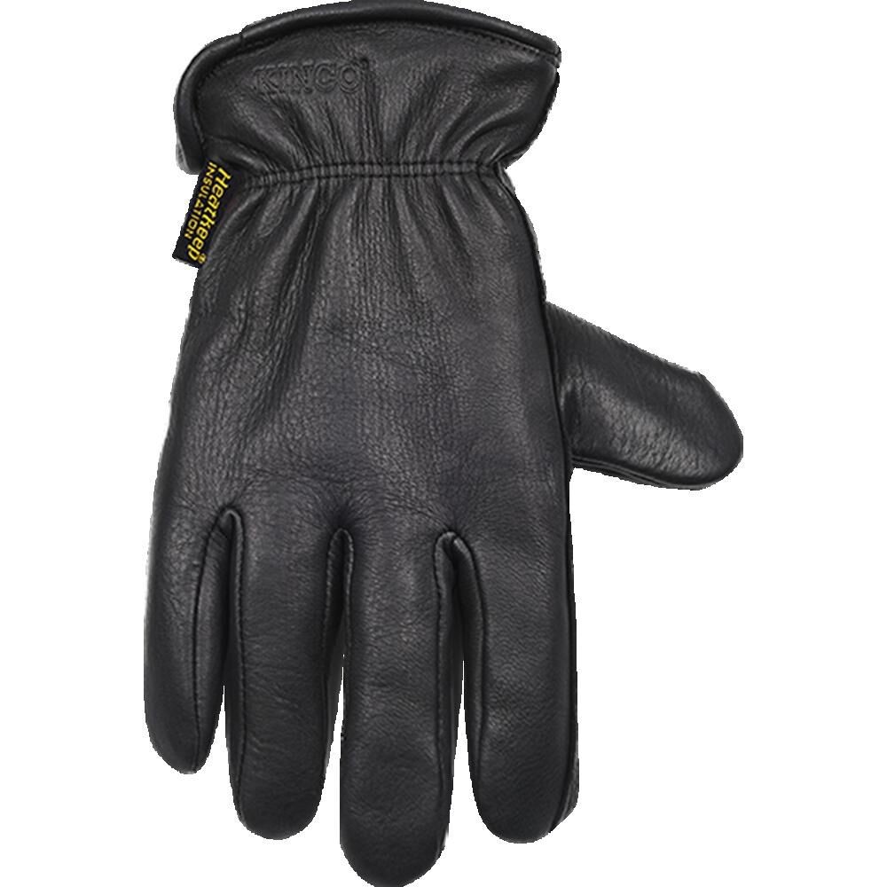 Kinco Mens Driver Gloves Black Large