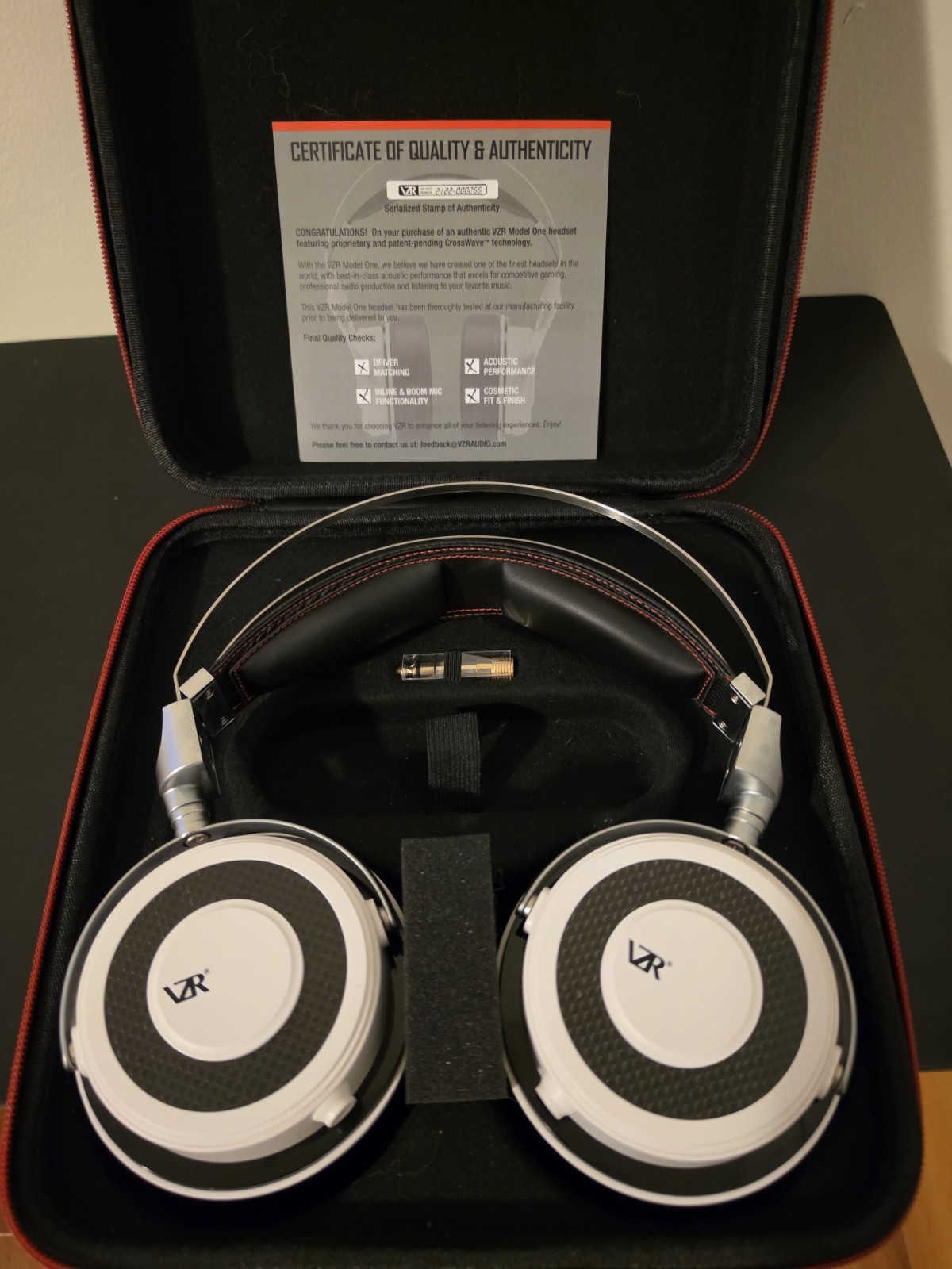 VZR Audiophile Model One Wired Gaming Headset