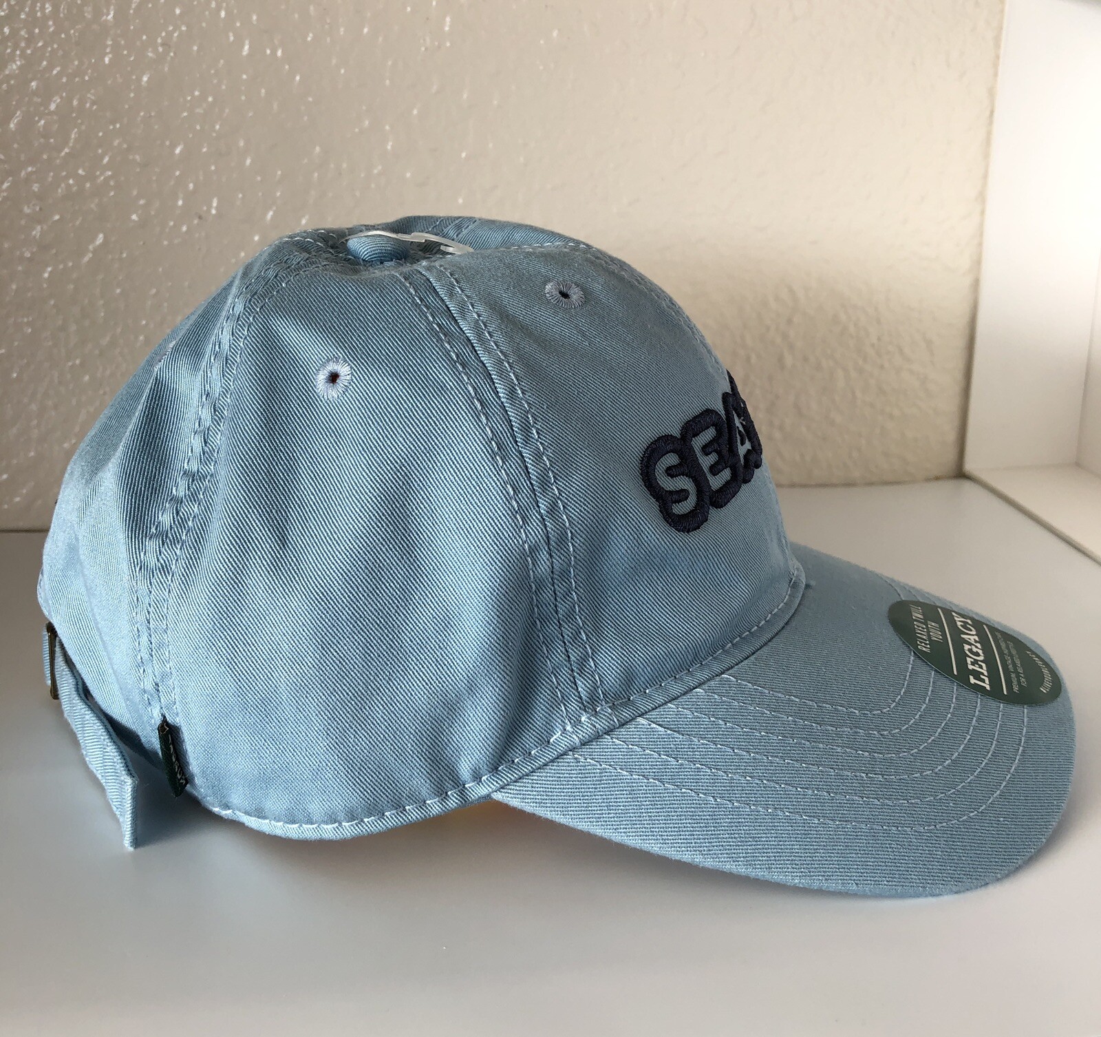 Legacy Seattle Washington Adjustable Hat Relaxed Twill Youth Boys Light Blue